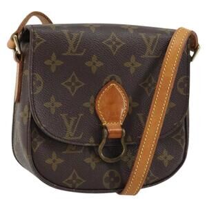 LOUIS VUITTON Monogram Saint Cloud PM Shoulder Bag M51244 LV Auth 159413